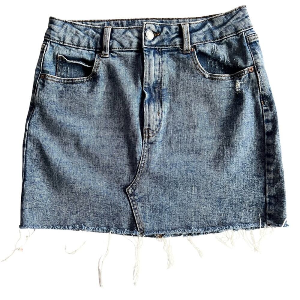 wild fable Blue Denim Mini Skirt